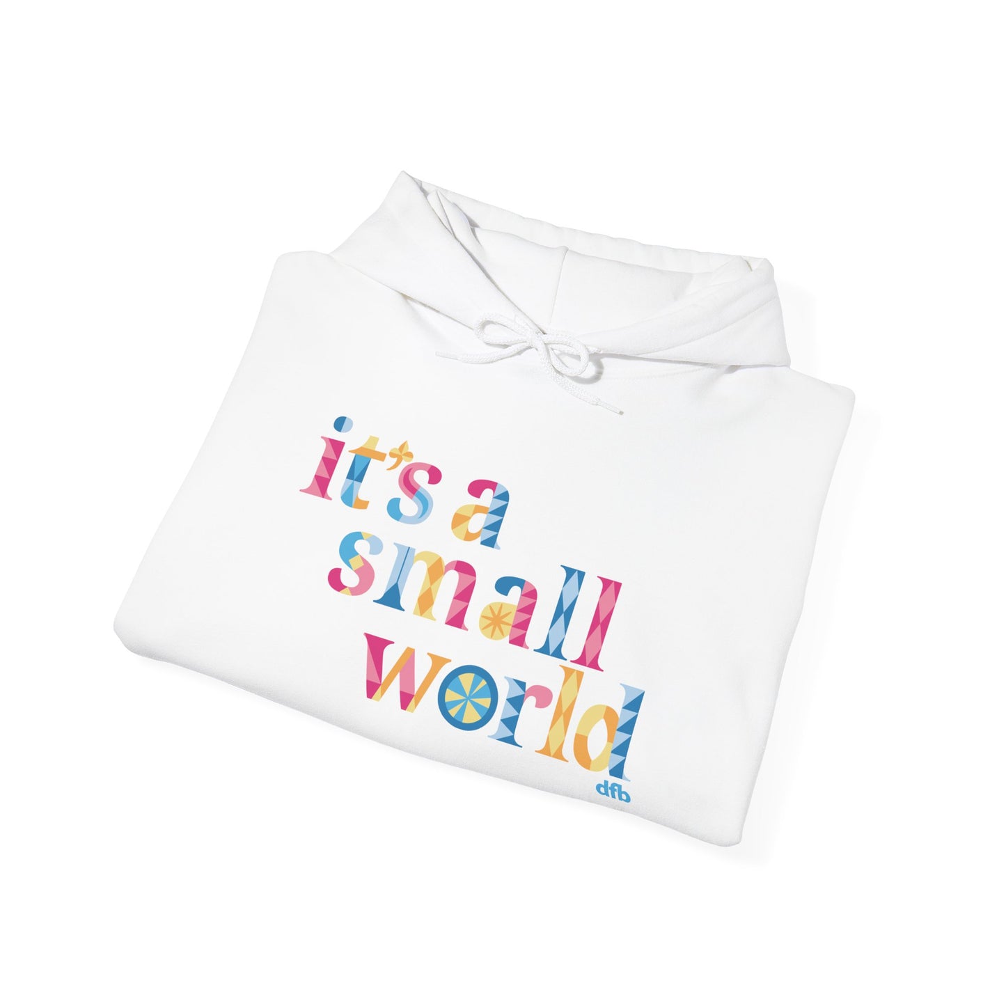 it's a small world -  Adult Hoodie Sweatshirt