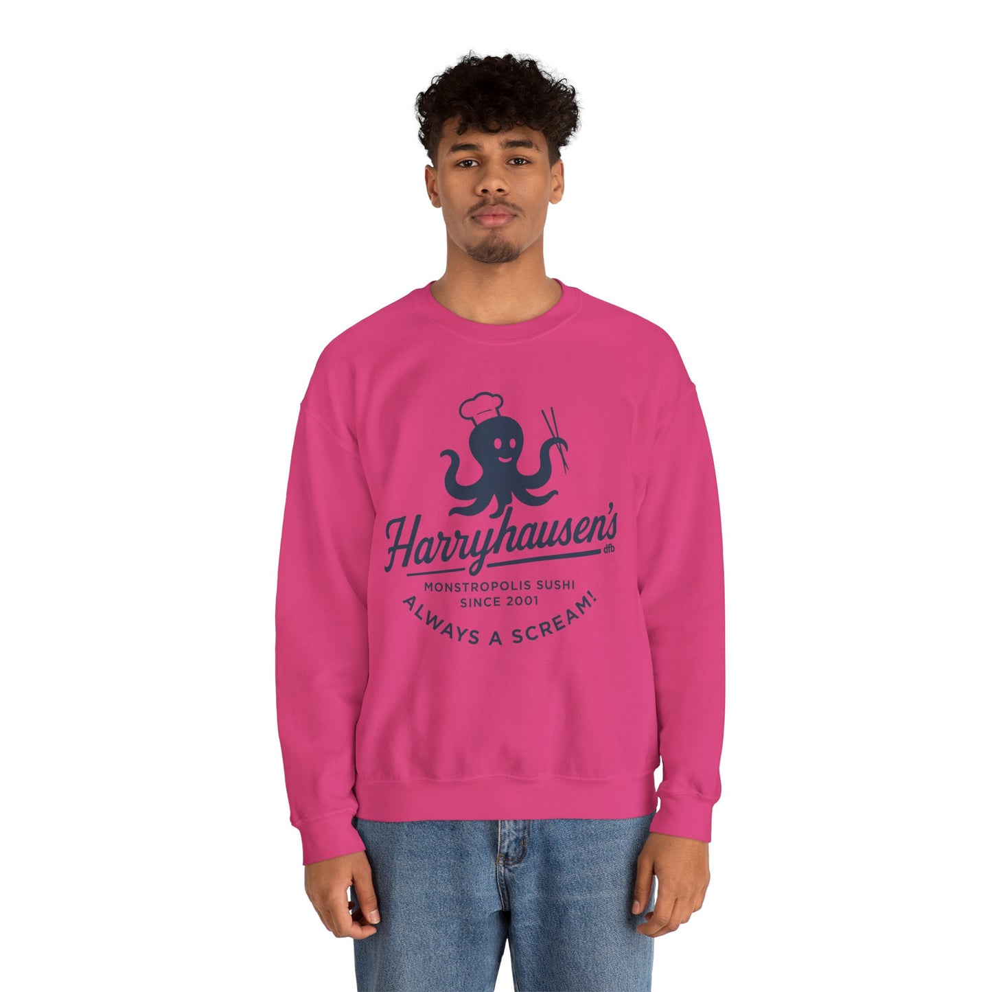 Harryhausen's - Adult Crewneck Sweatshirt