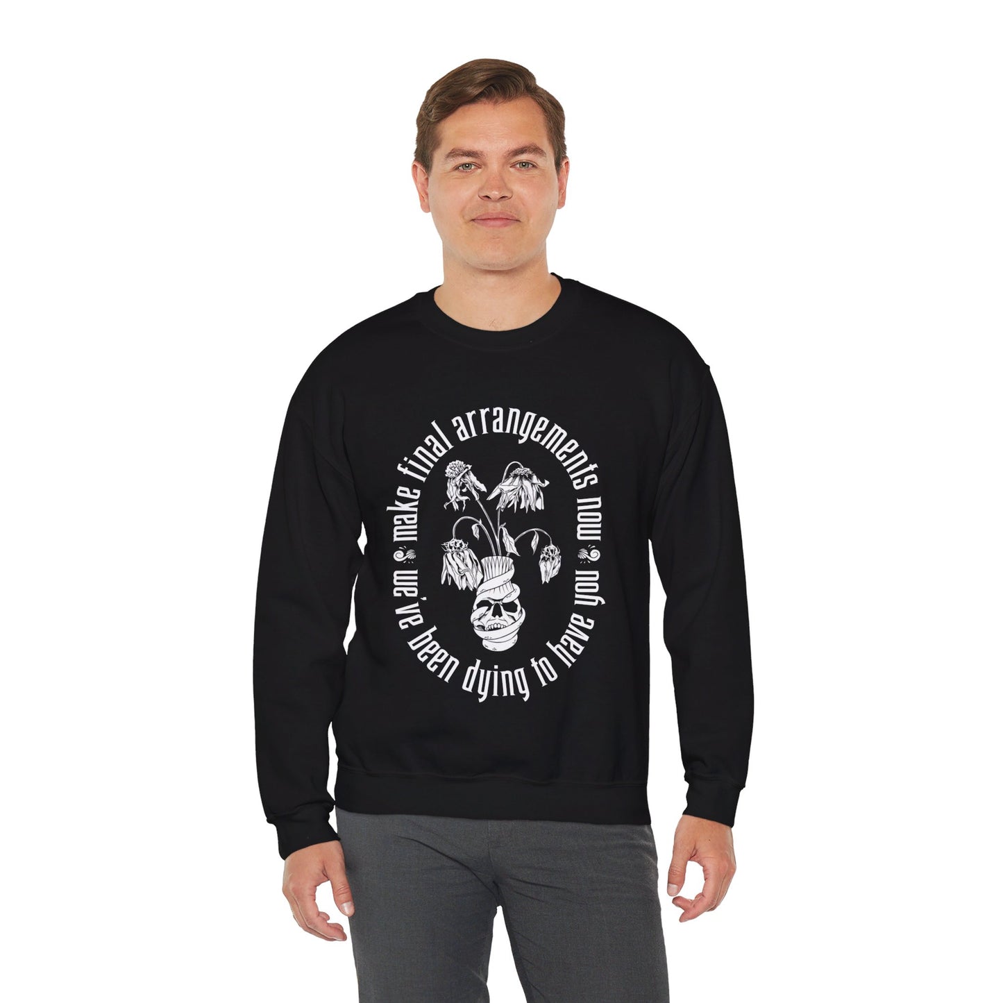 We've Been Dying to Have You - Haunted Mansion - Adult Crewneck Sweatshirt