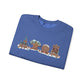 Gingerbread Park Icons - Adult Crewneck Sweatshirt