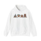 Gingerbread Park Icons -  Adult Hoodie Sweatshirt