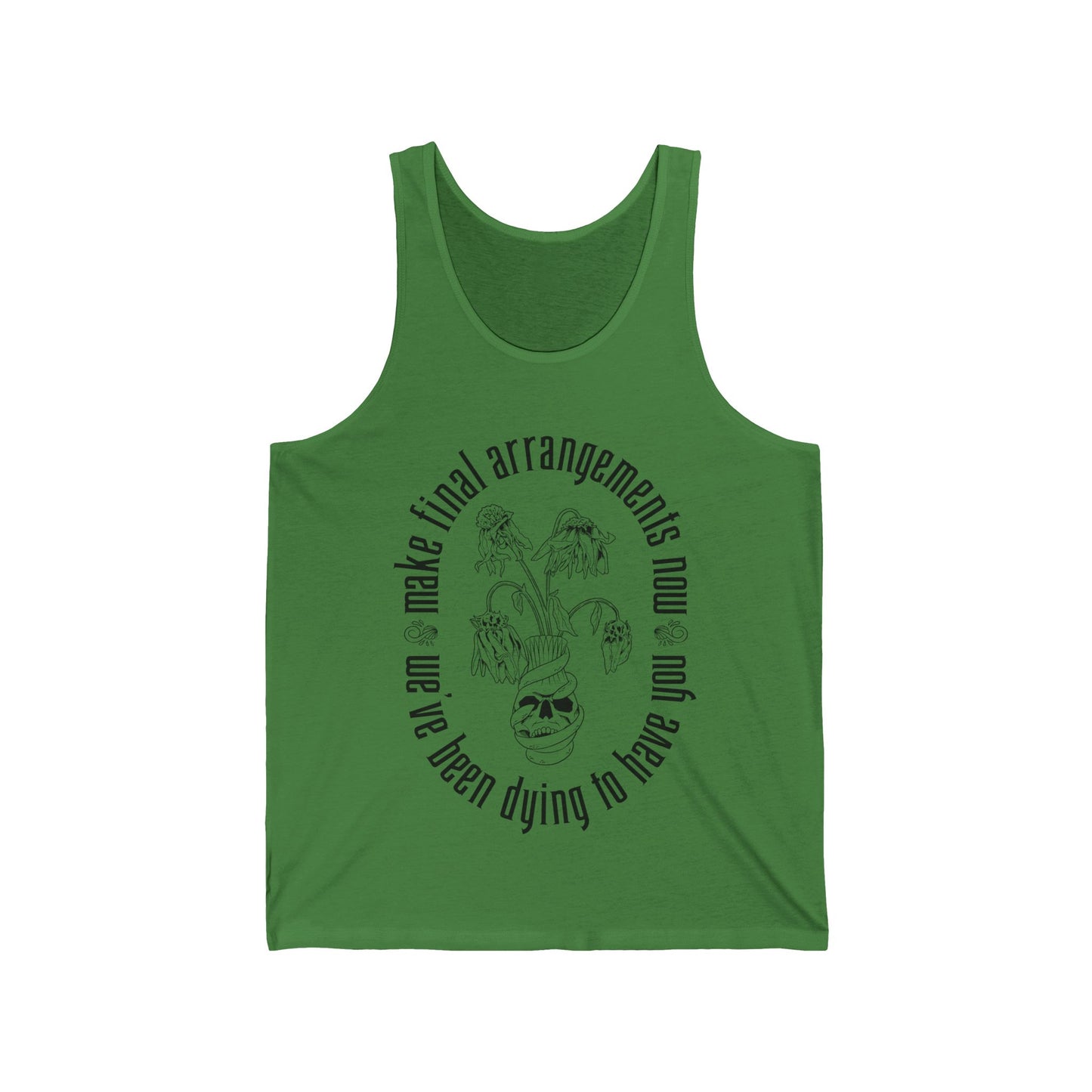 We've Been Dying to Have You- Haunted Mansion- Adult Unisex Tank Top