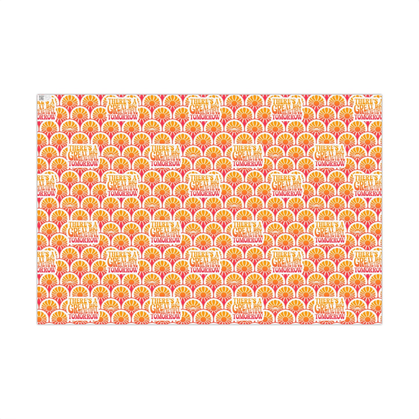 There's a Great Big Beautiful Tomorrow - Gift Wrap Papers