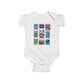 EPCOT Vintage Stamps - Baby Onesie