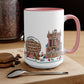 Gingerbread Park Icons - Accent Mugs