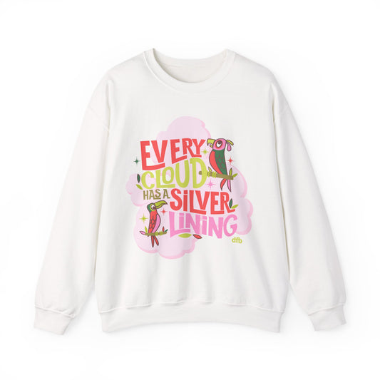 LIMITED EDITION Every Cloud Has a Silver Lining - Adult Crewneck Sweatshirt