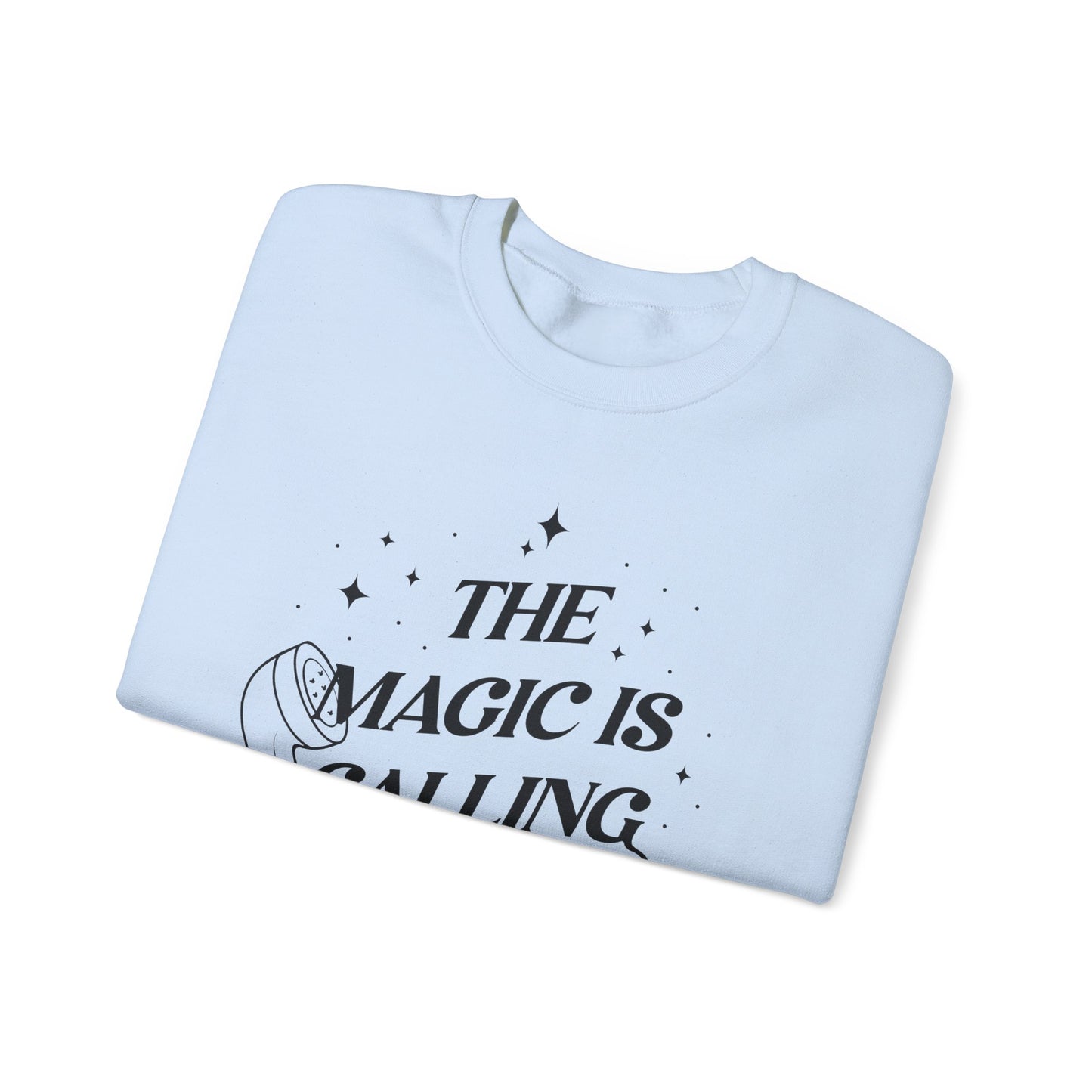 Magic is Calling Double Sided - Adult Crewneck Sweatshirt