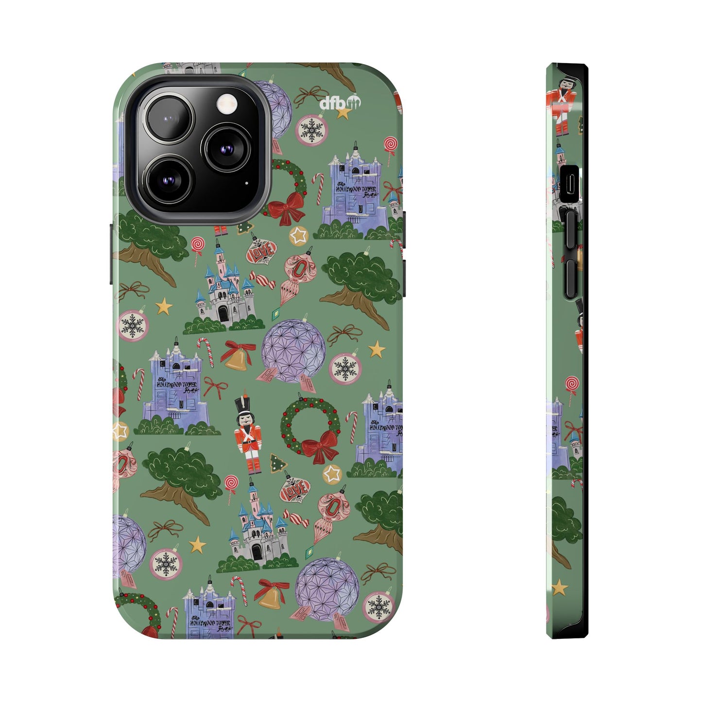 Park Icons Vintage Ornaments - Apple Phone Case