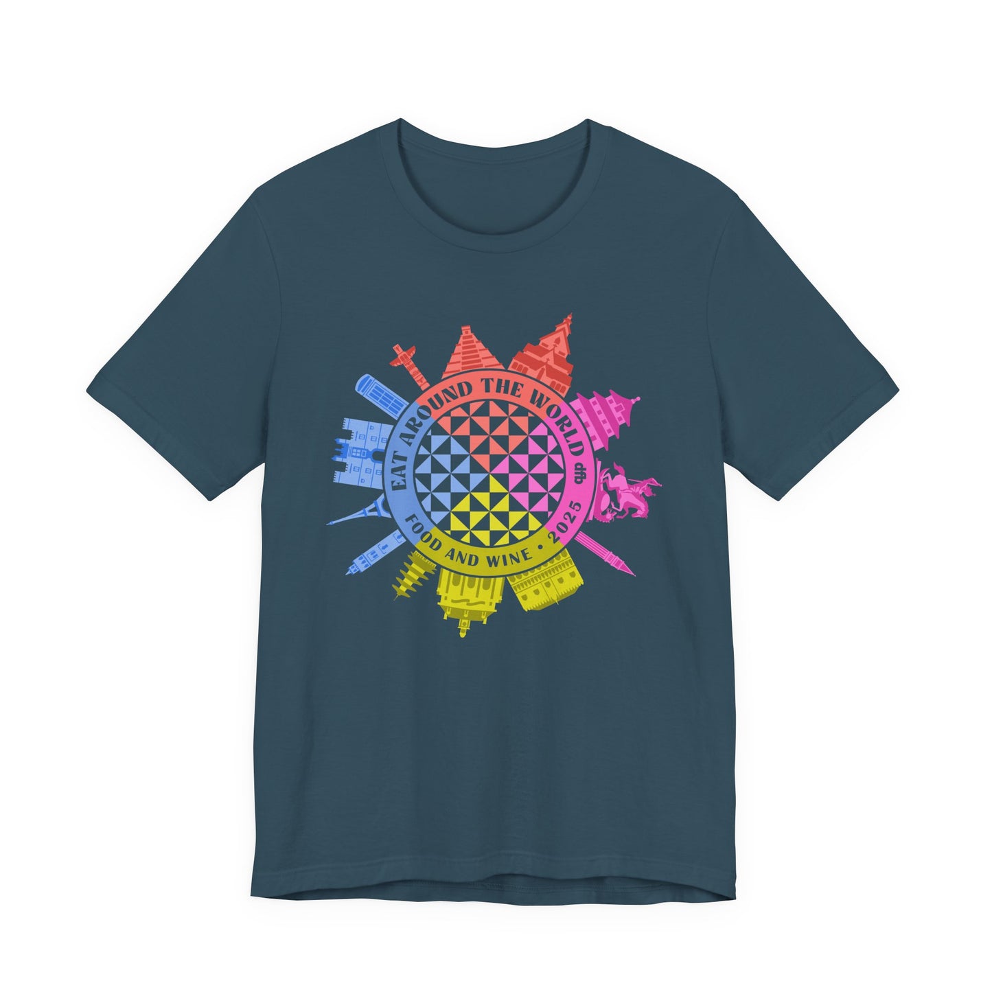 LIMITED EDITION Food & Wine Compass - Adult Tee Shirt