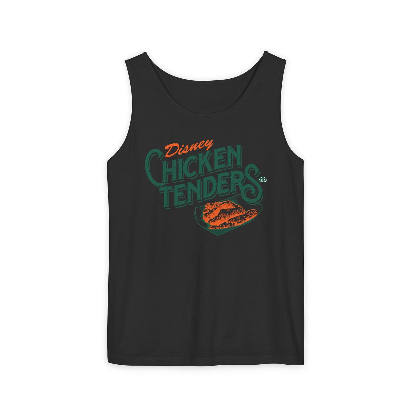 Chicken Tenders - Unisex Garment-Dyed Tank Top