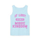 If Lost, Return to the Parks - Unisex Garment-Dyed Tank Top