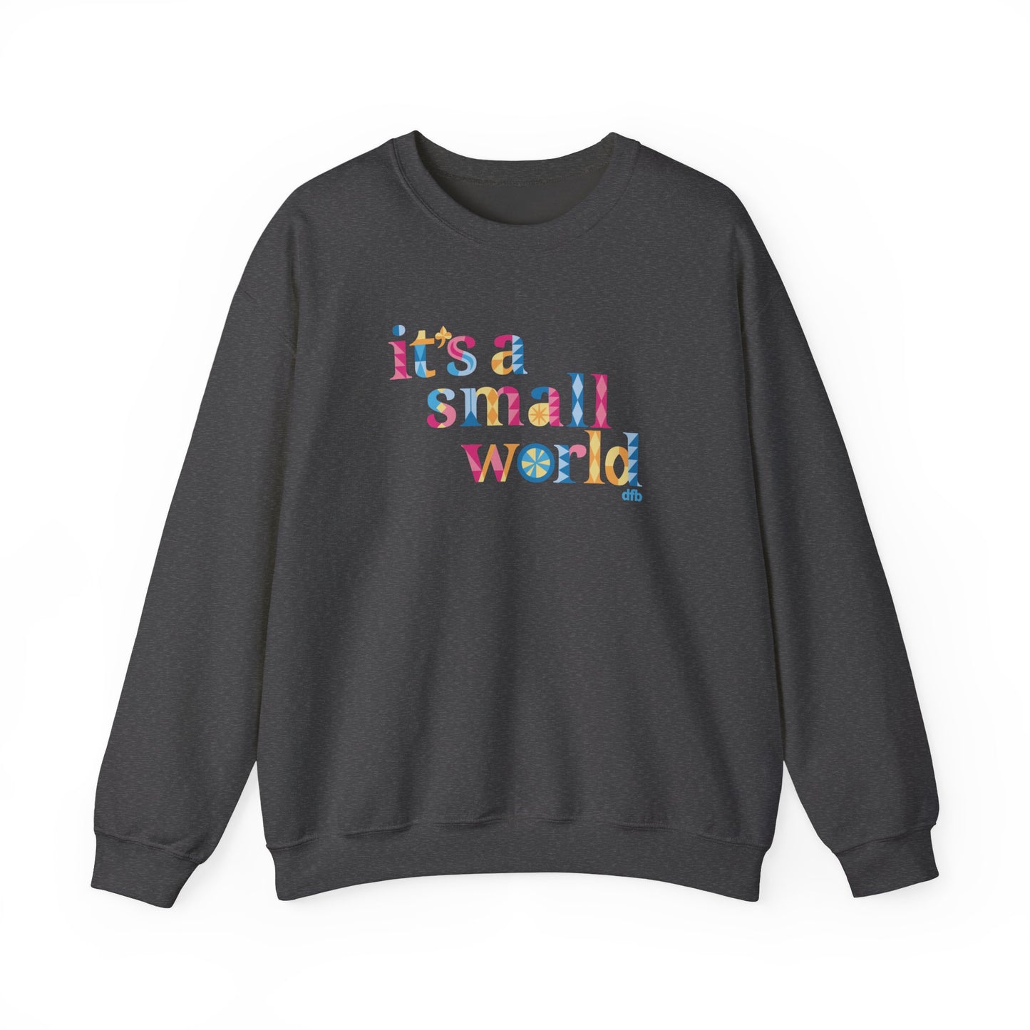 it's a small world - Adult Crewneck Sweatshirt