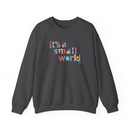 it's a small world - Adult Crewneck Sweatshirt