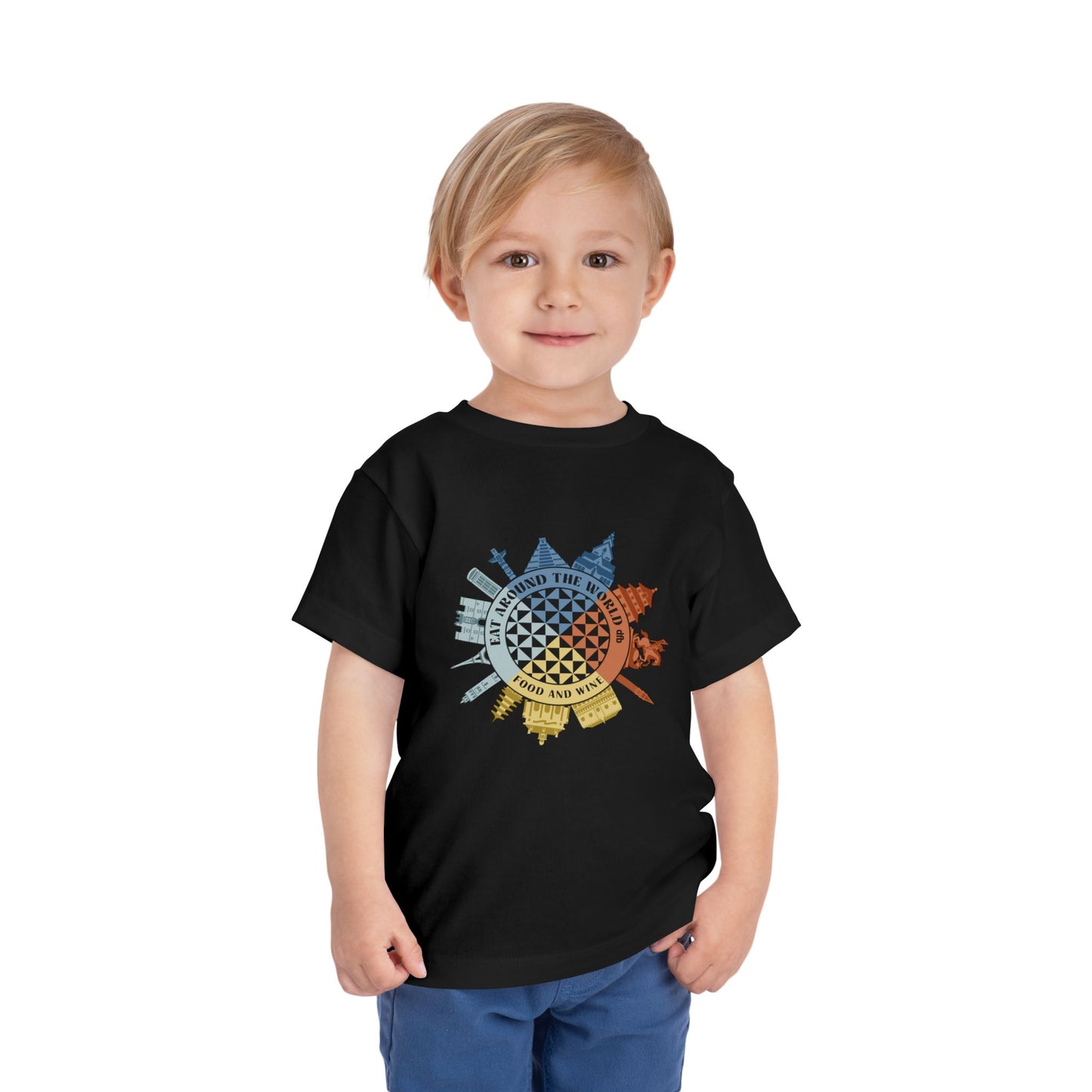 Food & Wine Compass -  Toddler Tee