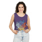 Food & Wine Compass - Unisex Garment-Dyed Tank Top