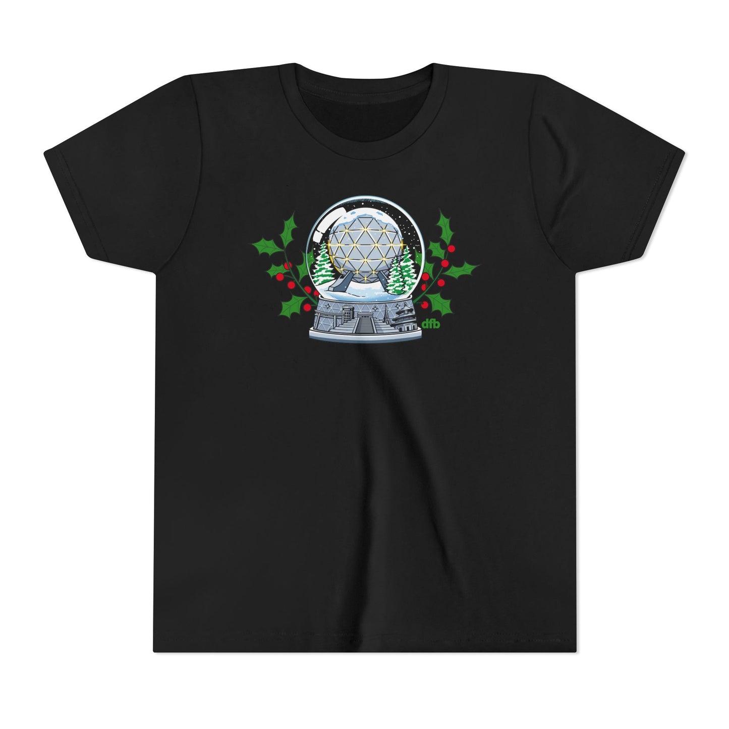 EPCOT Snowglobes -  Kid's Short Sleeve Tee Shirt