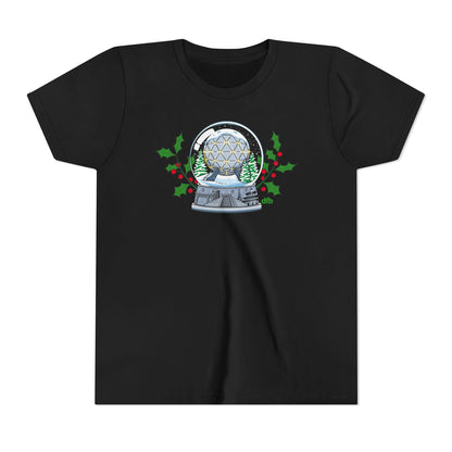 EPCOT Snowglobes -  Kid's Short Sleeve Tee Shirt