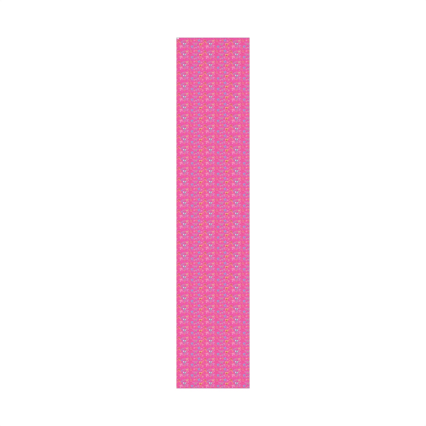 Bibbidi Bobbidi Bow, Princess Bows, Pink Background - Gift Wrap Papers