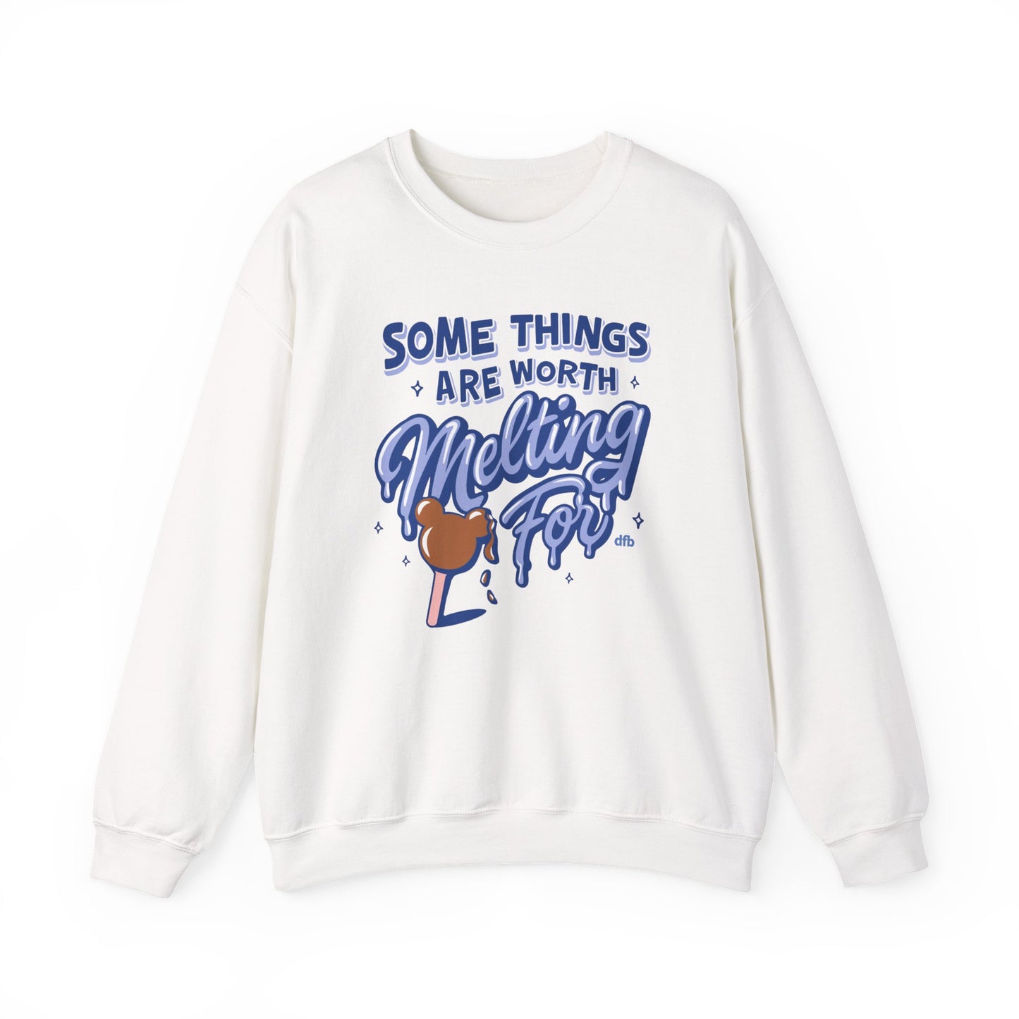 Some Things Are Worth Melting For - Adult Crewneck Sweatshirt