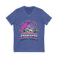 LIMITED EDITION - The Final Roar - DINOSAUR - Short Sleeve V-Neck Tee