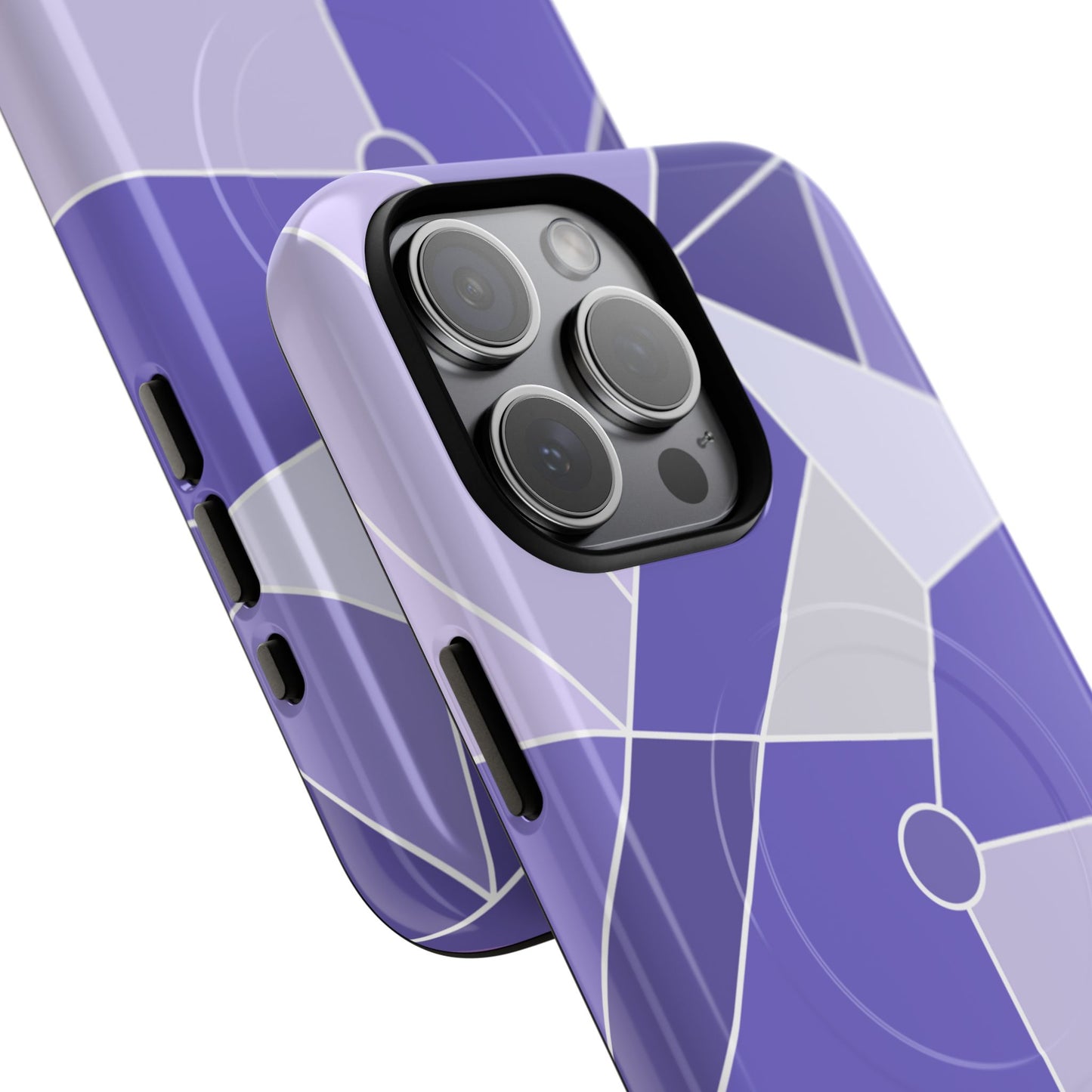 Tomorrowland Purple Wall - Tough Magnetic iPhone Case
