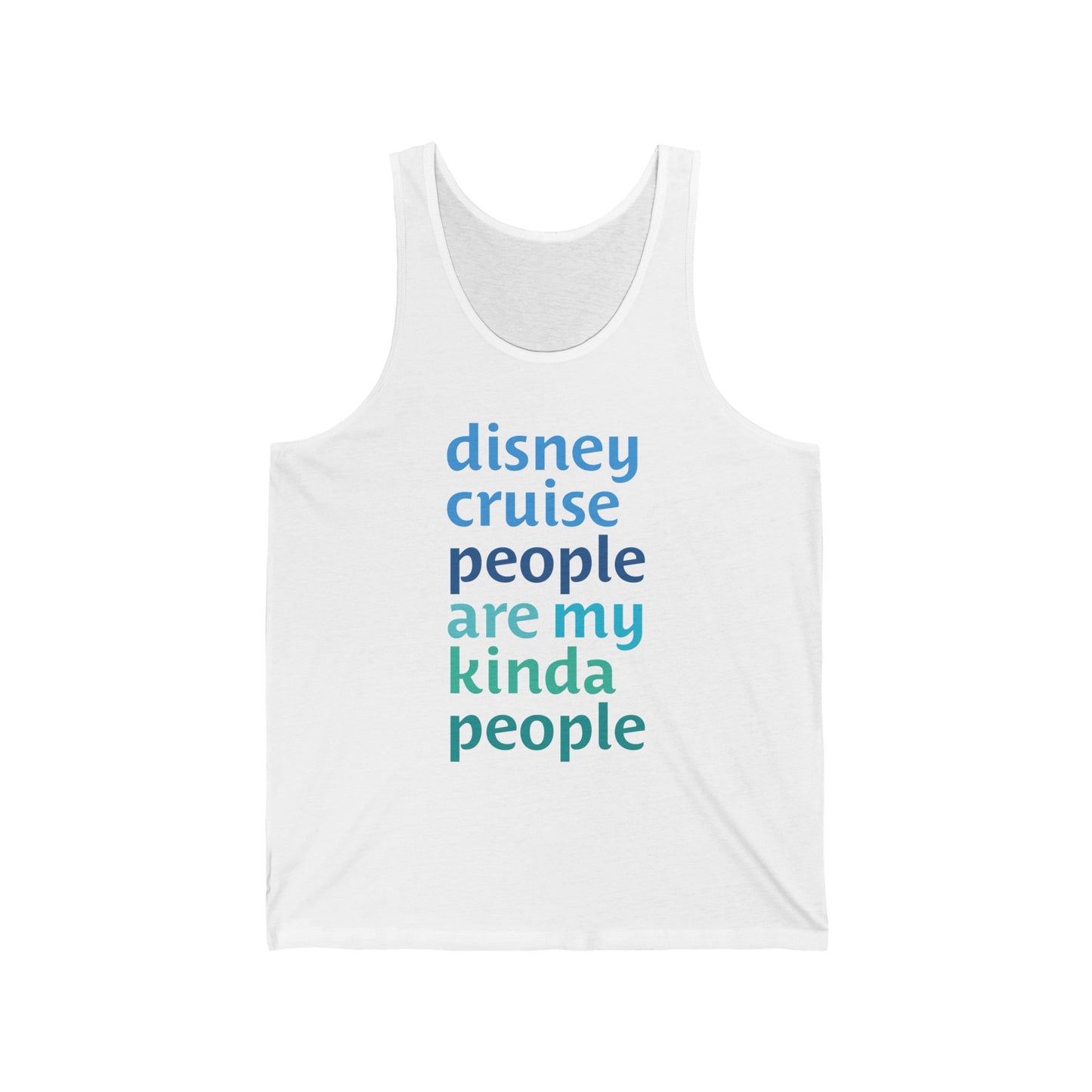 Disney People Are My Kinda People - Unisex Tank Top