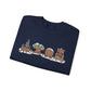 Gingerbread Park Icons - Adult Crewneck Sweatshirt