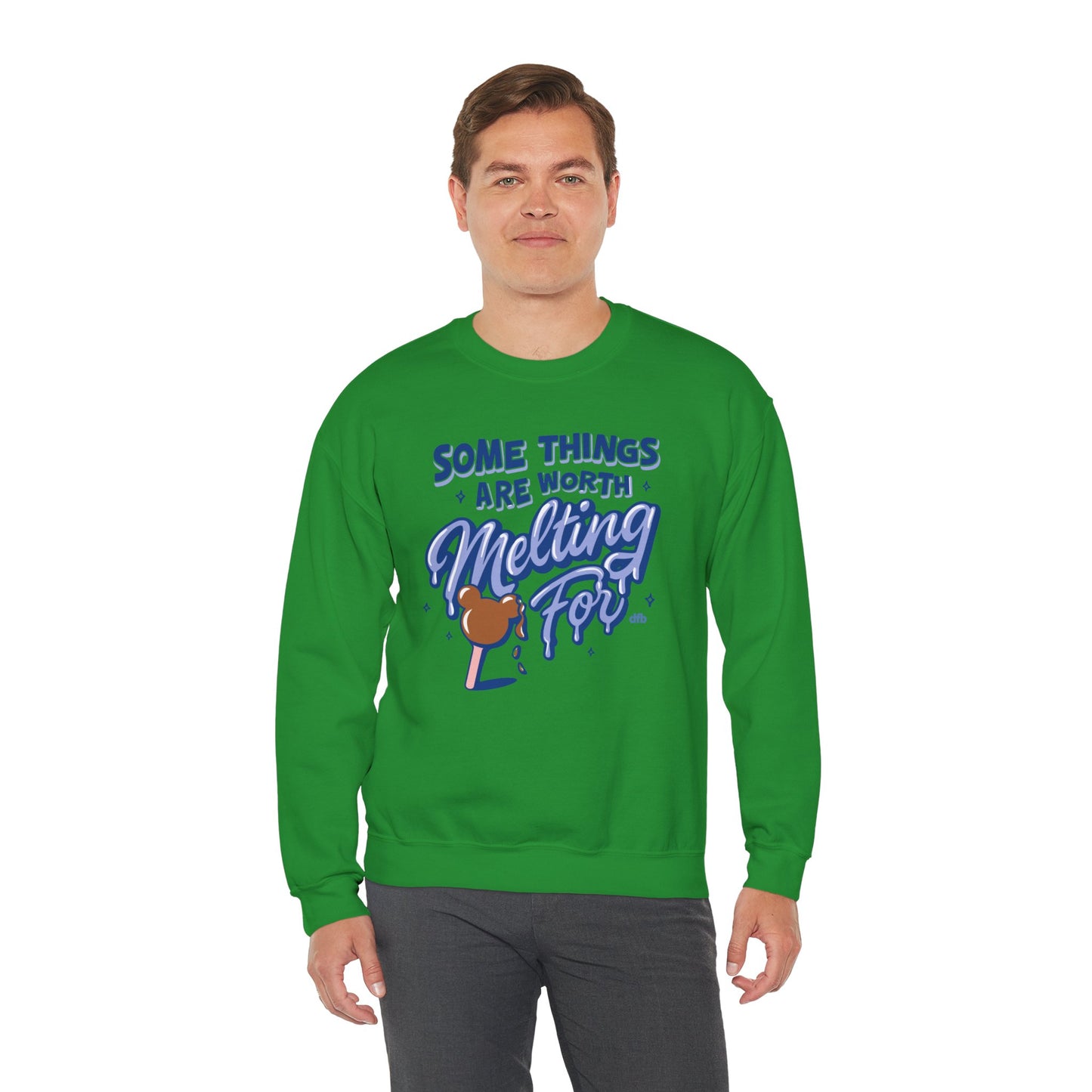 Some Things Are Worth Melting For - Adult Crewneck Sweatshirt