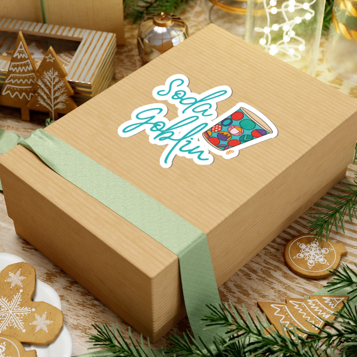 Soda Goblin  - Kiss-Cut Stickers