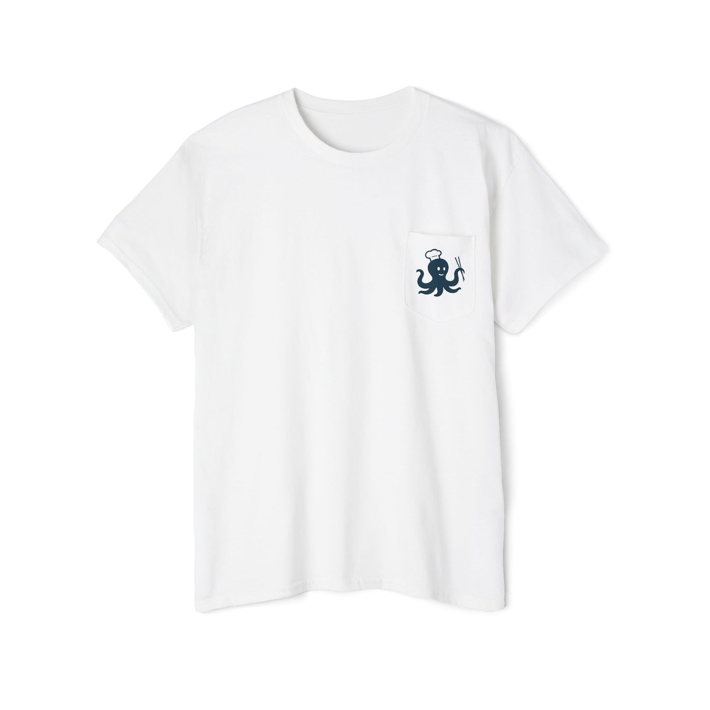 Harryhausen's - Front & Back w/ Pocket - Unisex Heavy Cotton Pocket Tee
