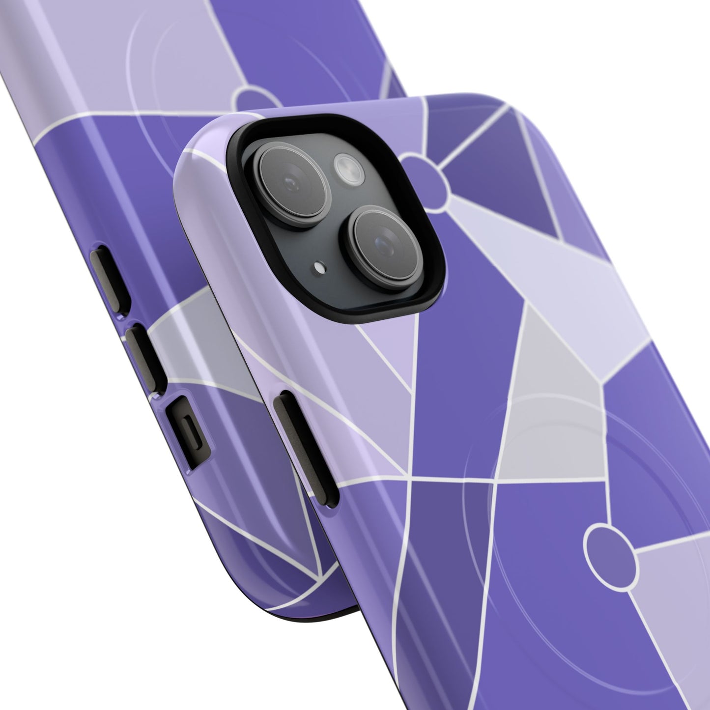 Tomorrowland Purple Wall - Tough Magnetic iPhone Case