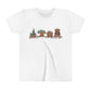 Gingerbread Park Icons - Youth Short Sleeve Tee Shirt