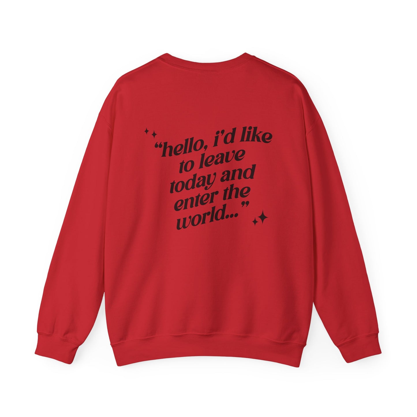 Magic is Calling Double Sided - Adult Crewneck Sweatshirt