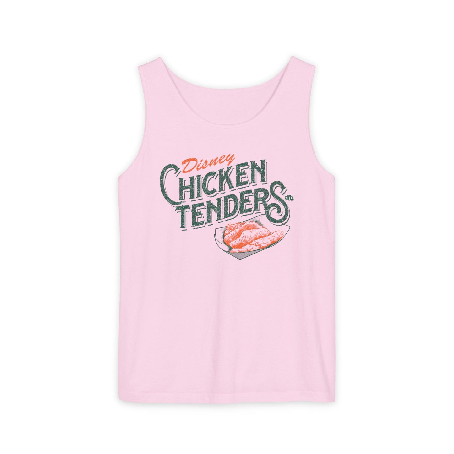 Chicken Tenders - Unisex Garment-Dyed Tank Top