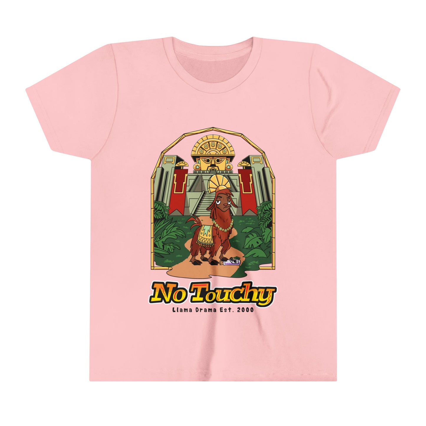 No Touchy - Emperor's New Groove - Youth Short Sleeve Tee Shirt