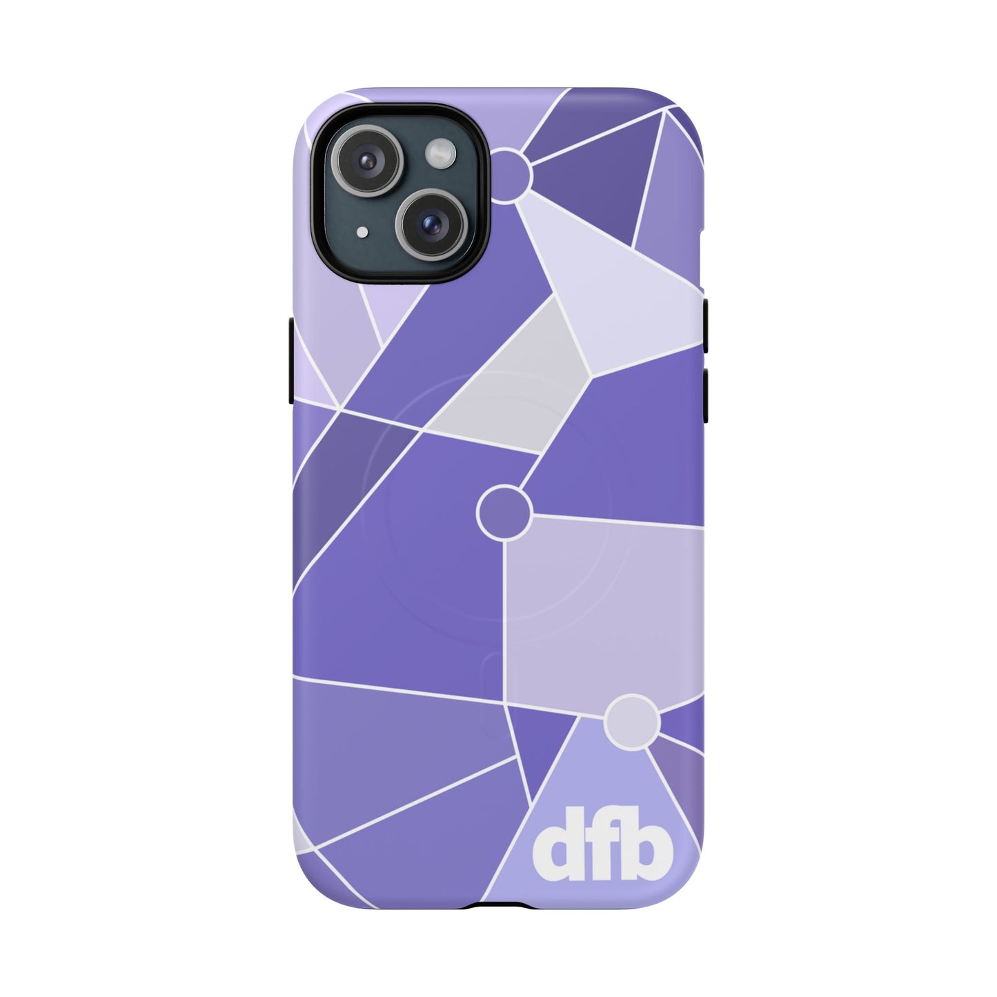 Tomorrowland Purple Wall - Tough Magnetic iPhone Case