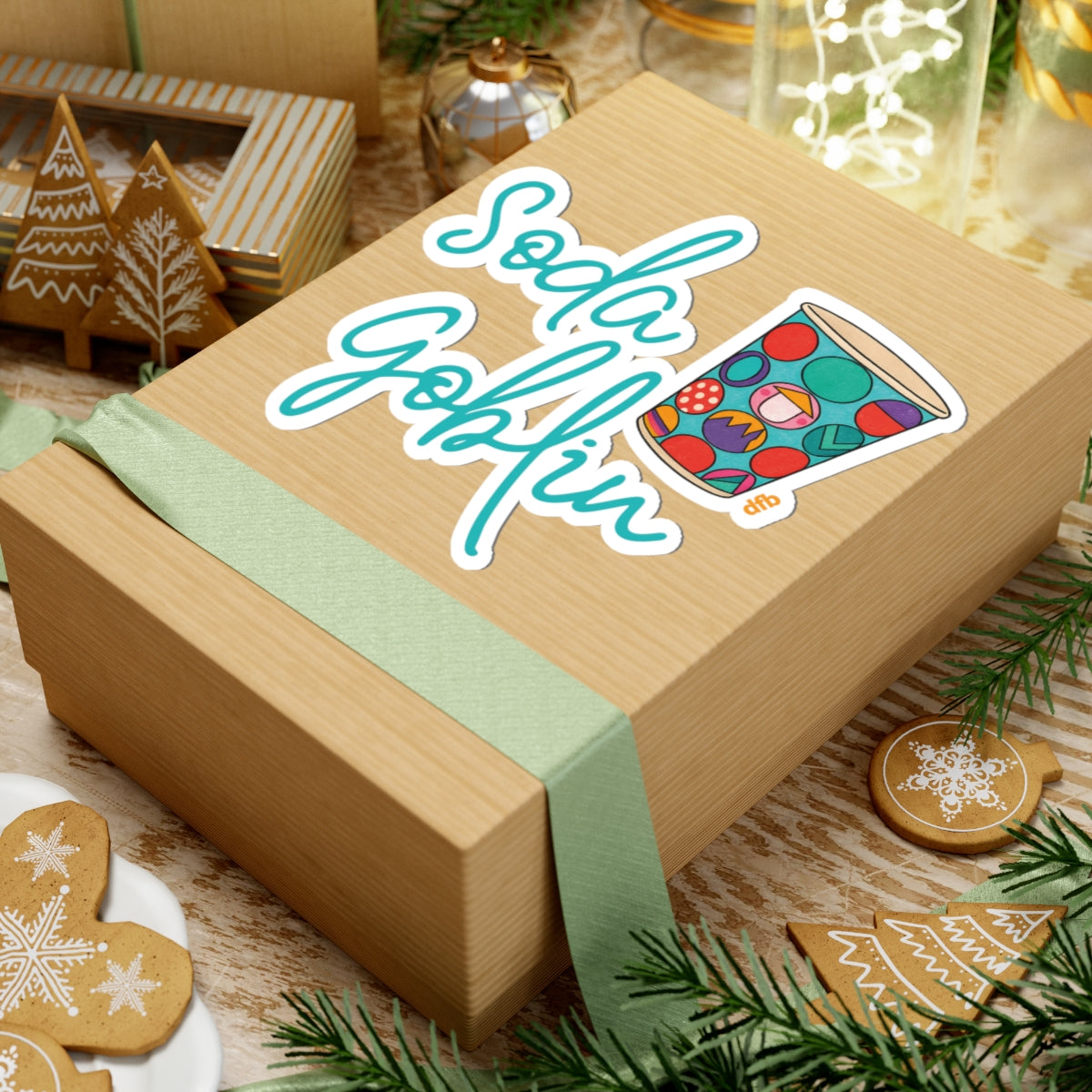 Soda Goblin  - Kiss-Cut Stickers