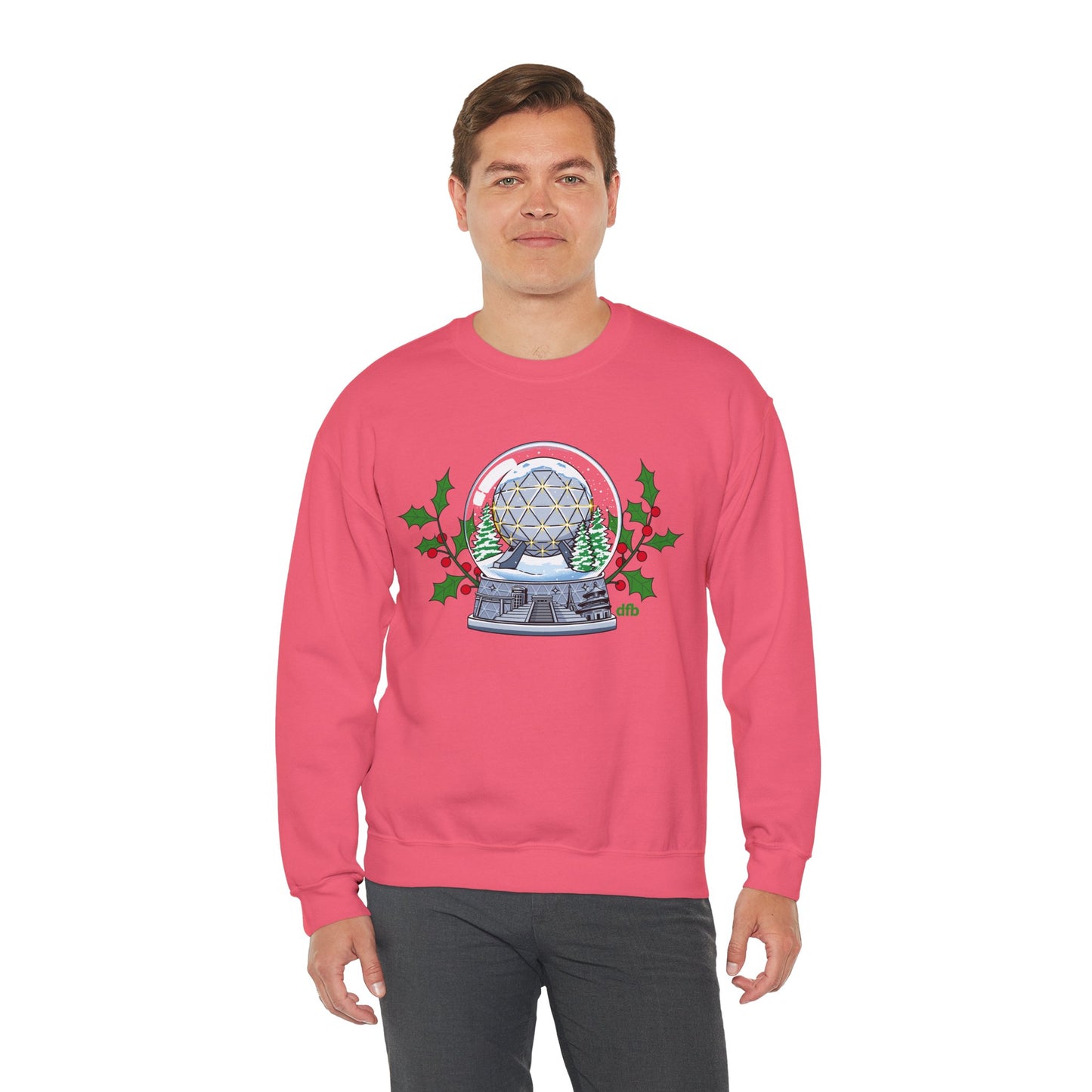 EPCOT Snowglobes - Adult Crewneck Sweatshirt