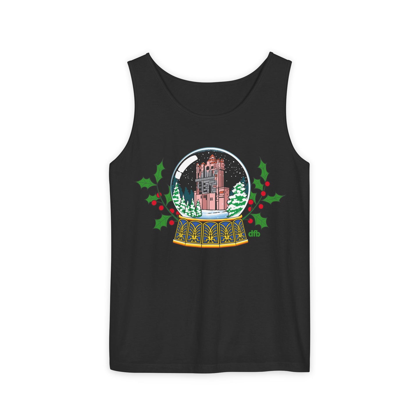 Hollywood Studios Snowglobes - Unisex Garment-Dyed Tank Top