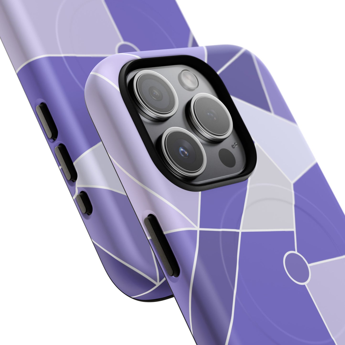 Tomorrowland Purple Wall - Tough Magnetic iPhone Case