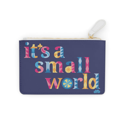 it's a small world - Mini Clutch Bag