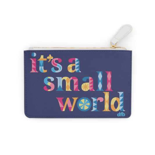 it's a small world - Mini Clutch Bag