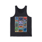 EPCOT Vintage Stamps - Adult Unisex Tank Top