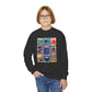 Hollywood Studios Vintage Stamps - Youth Crewneck Sweatshirt