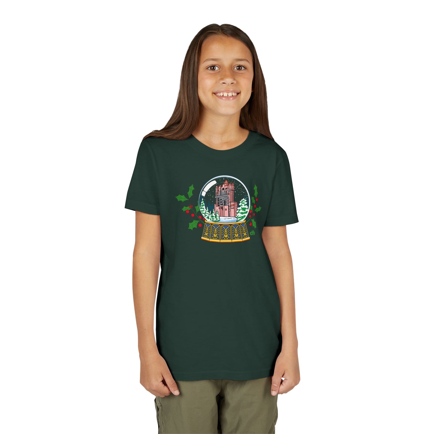 Hollywood Studios Snowglobes -  Kid's Short Sleeve Tee Shirt
