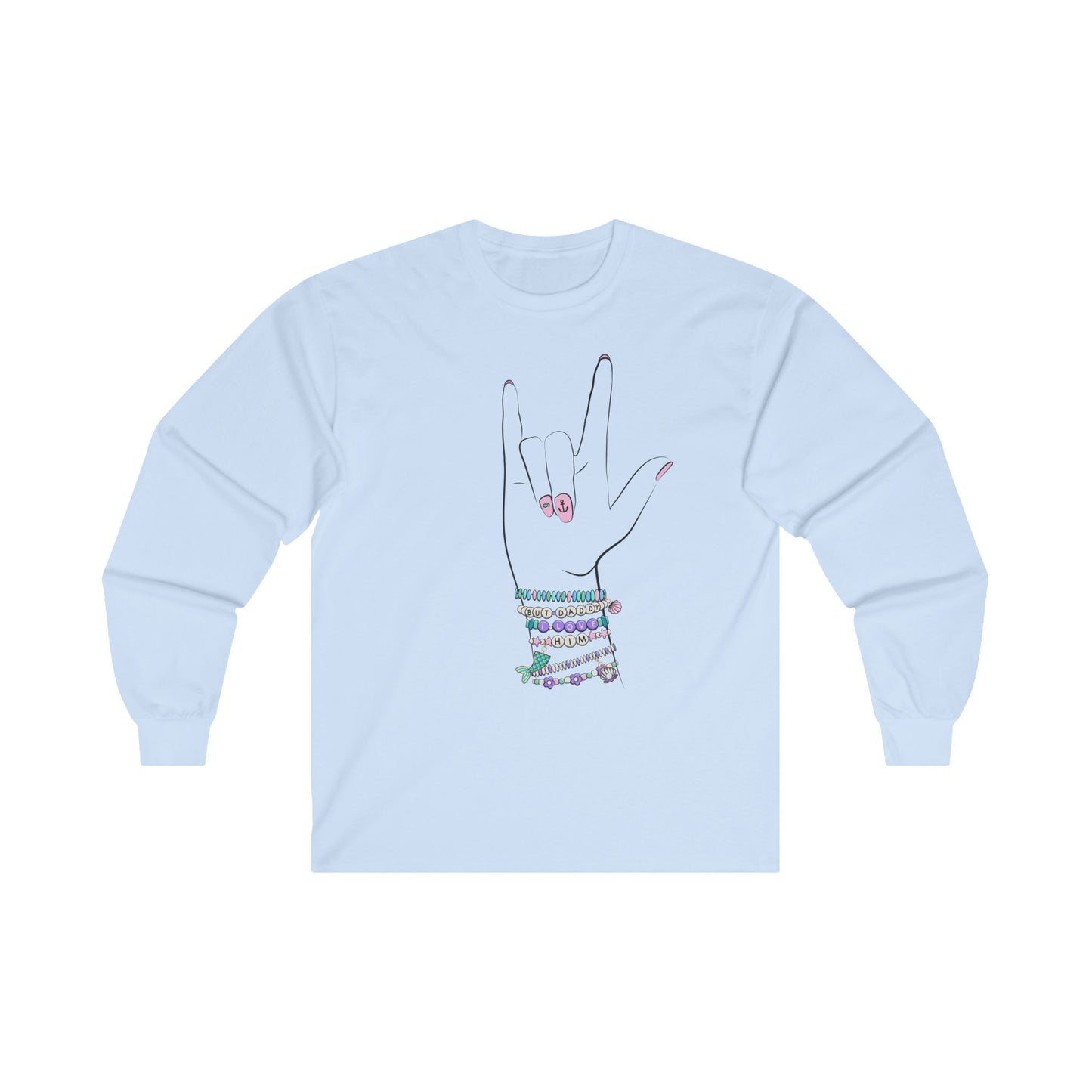 "But Daddy I Love Him!" - Friendship Bracelets - Long Sleeve Tee