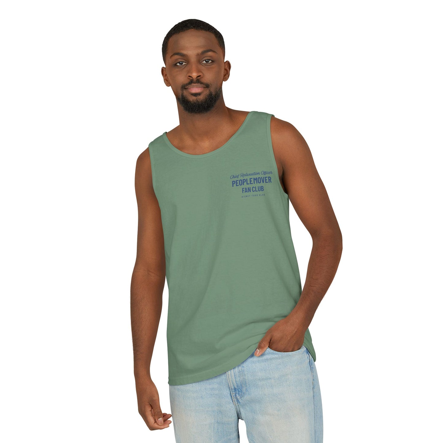 Peoplemover Fan Club - Unisex Garment-Dyed Tank Top