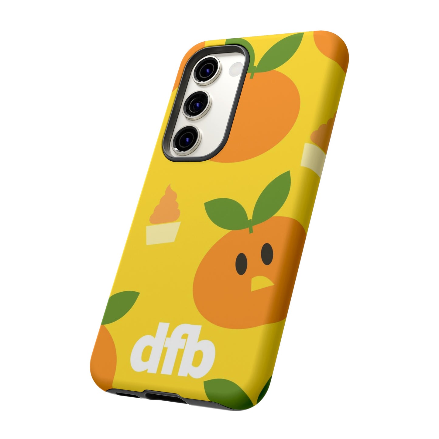 Orange Bird & Dole Whip - Samsung Galaxy & Google Pixel Phone Case