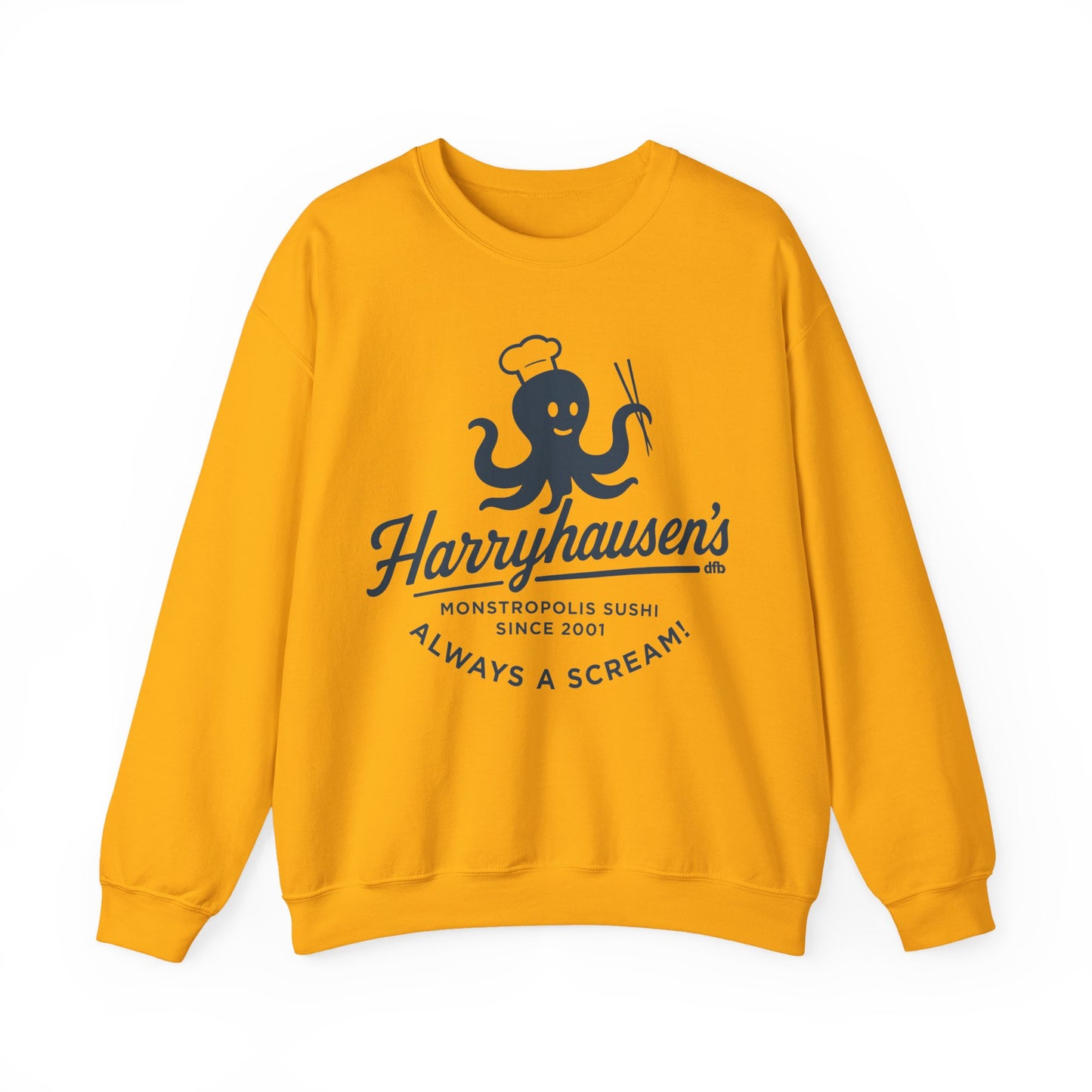 Harryhausen's - Adult Crewneck Sweatshirt