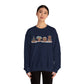 Gingerbread Park Icons - Adult Crewneck Sweatshirt